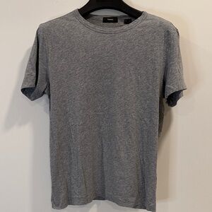 Theory Men's Heather Gray Short Sleeve Tee